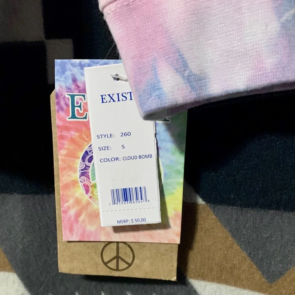 Exist Tie Dye Hoodie - Picture 5 of 6